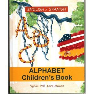 English and Spanish Alphabet Childrens Book Hardcover 2020 New